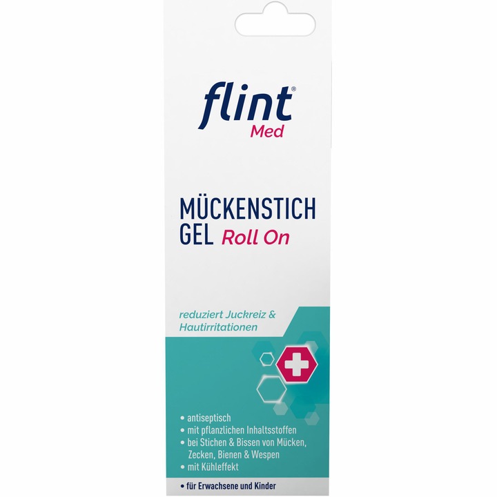 Gel Roll On Calmant Dupa Intepaturi De Insecte, Tantari pentru 3 Ani+, Flint Med, 10 ml