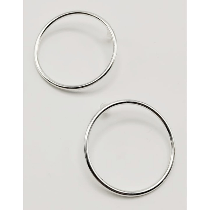 Cercei Loop Argintiu