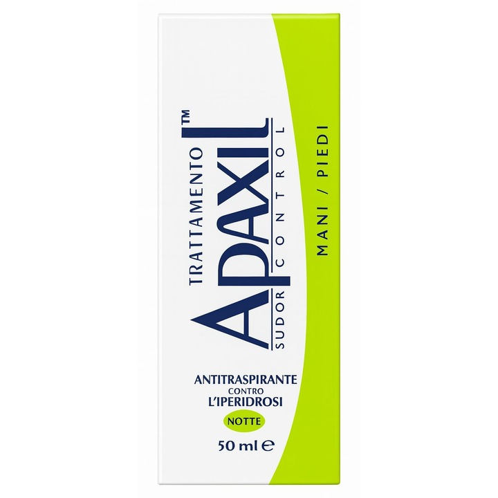 Apaxil Tratament Controlul Transpiratiei Maini / Picioare 50 ml