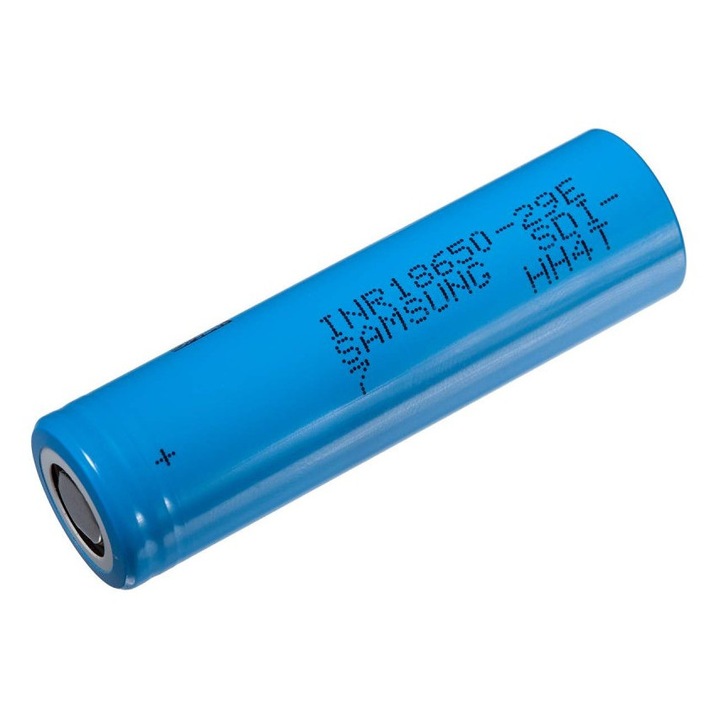 Acumulator Samsung INR18650-29E E7 – 2750mAh, 3.6V, 8.25A – Flat Top