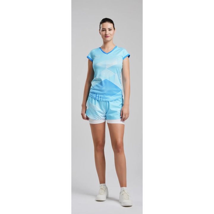 Tricou femei ELECTRYPHY Physical, Turcoaz