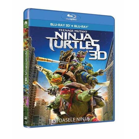 Testoasele Ninja Teenage Mutant Ninja Turtles Blu Ray 3d 2d Blu Ray 2014 Emag Ro