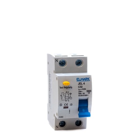 Intrerupator Automat Diferential Bipolar Elmark Jel4 32a 30ma 6ka Emag Ro