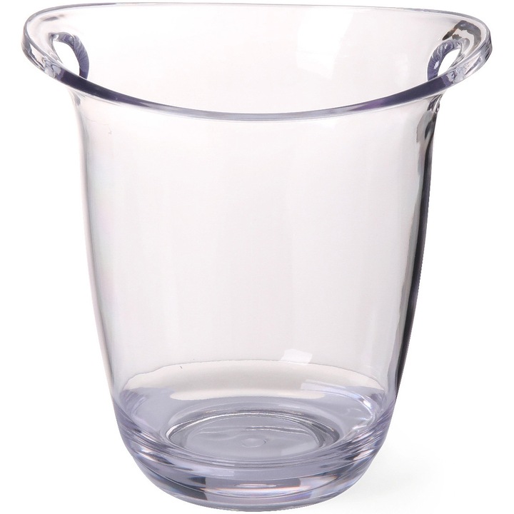 Frapiera / racitor vin, sampanie, Hendi, policarbonat transparent, 22 x 18.5 x 22. 6 cm