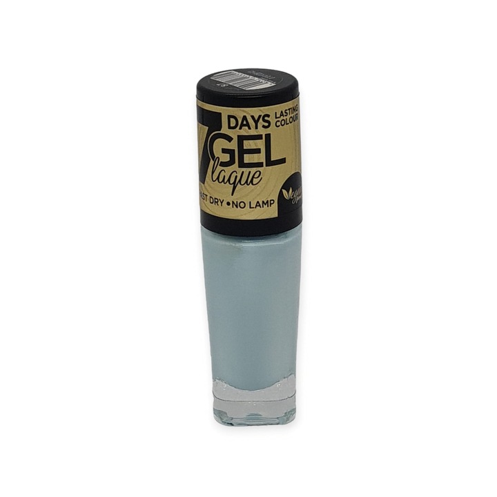 Lac de unghii (oja) Gel Laque 7 Days Eveline 8 ml bleu