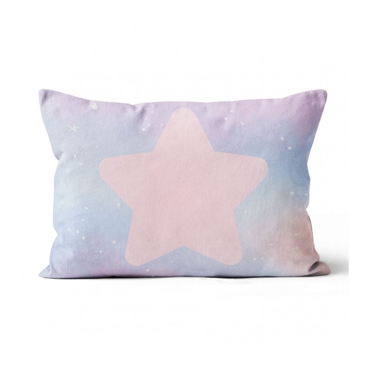 Material textil, Panou de bumbac 30x40 cm Angel wings Plain star, bumbac 100%