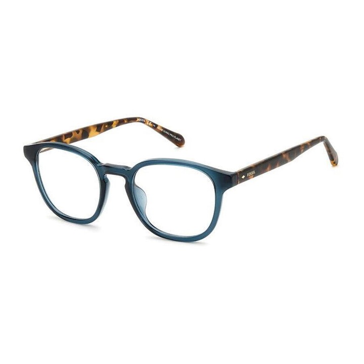 Rame ochelari de vedere barbati Fossil FOS 7156 5MZ, 50mm, design modern
