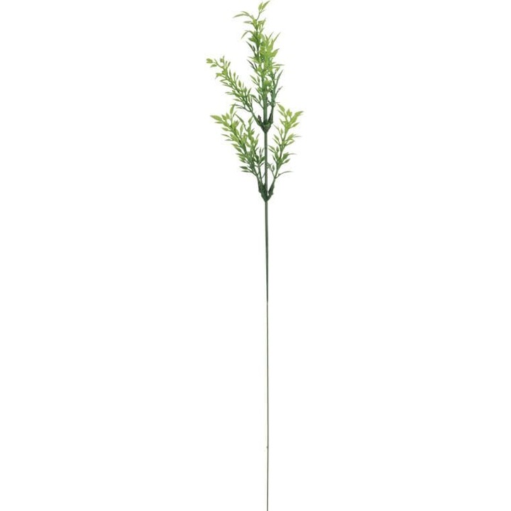 Műkakukkfű ág Goliath 57cm, dekoratív, natúr, zöld
