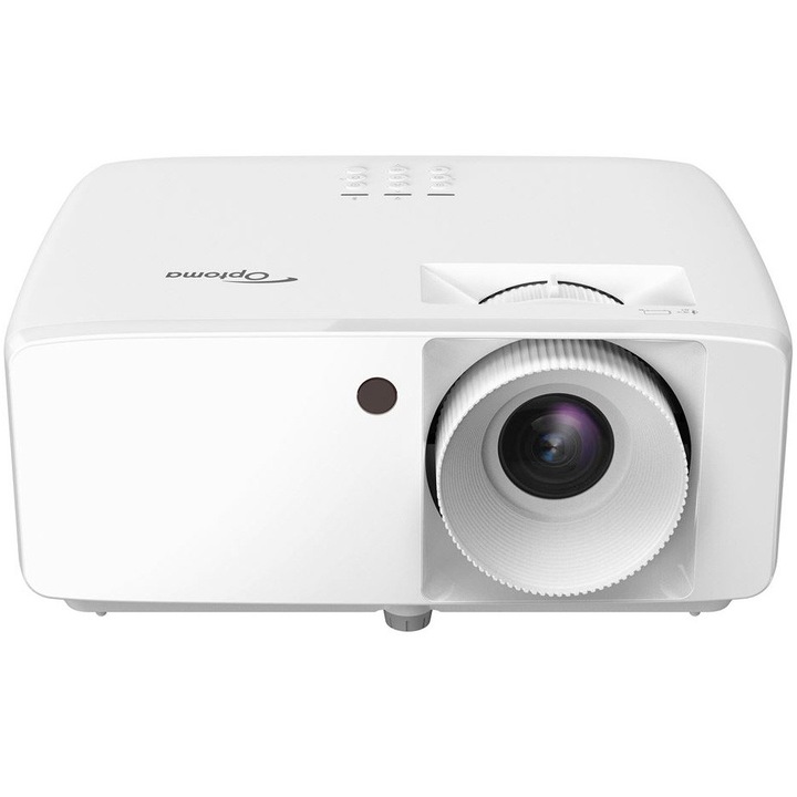 Videoproiector Optoma HZ146X, Full HD 1080p, 3800 lumeni, DLP, Full 3D, Laser, dual HDMI, Alb