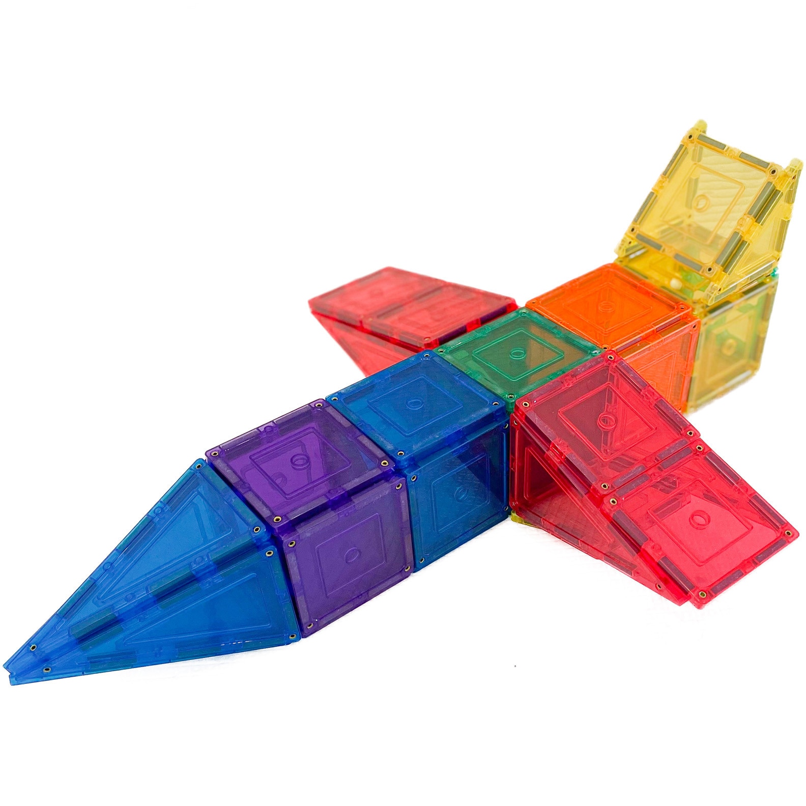 Manaページ Set de constructie magnetic Learn & Grow - Base Pack, 64 piese