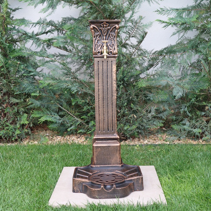 Cismea de gradina aluminiu Nara, negru-bronz