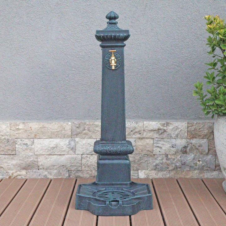 Cismea de gradina aluminiu Cora, gri antracit