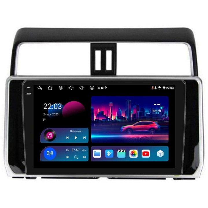 Navigatie PilotOn Toyota Land Cruser Prado J15 dupa 2009 10 inch 4GB 64GB 8 CORE