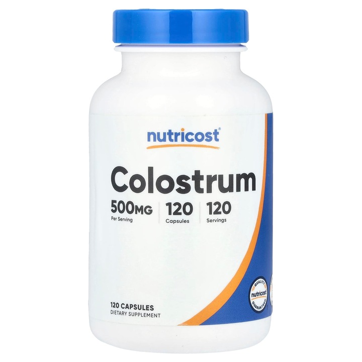 Nutricost, Colostrum, 500 mg, 120 capsule