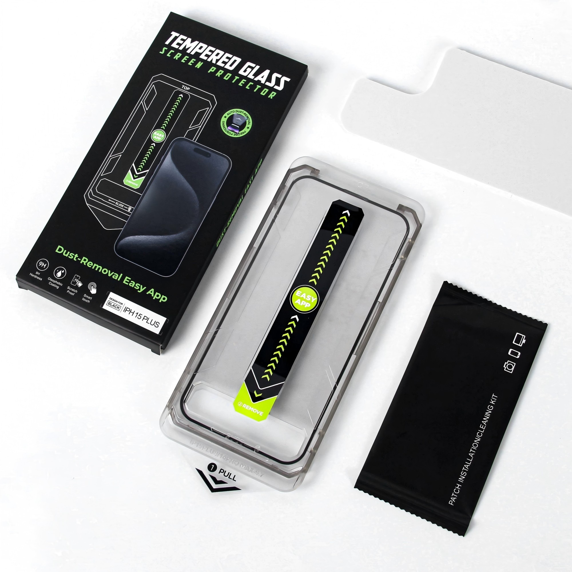 Set de 2 Folii Protectie din Sticla Securizata Bluvista® pentru iPhone 17 Air, Instalare Automata, Protectie 9H