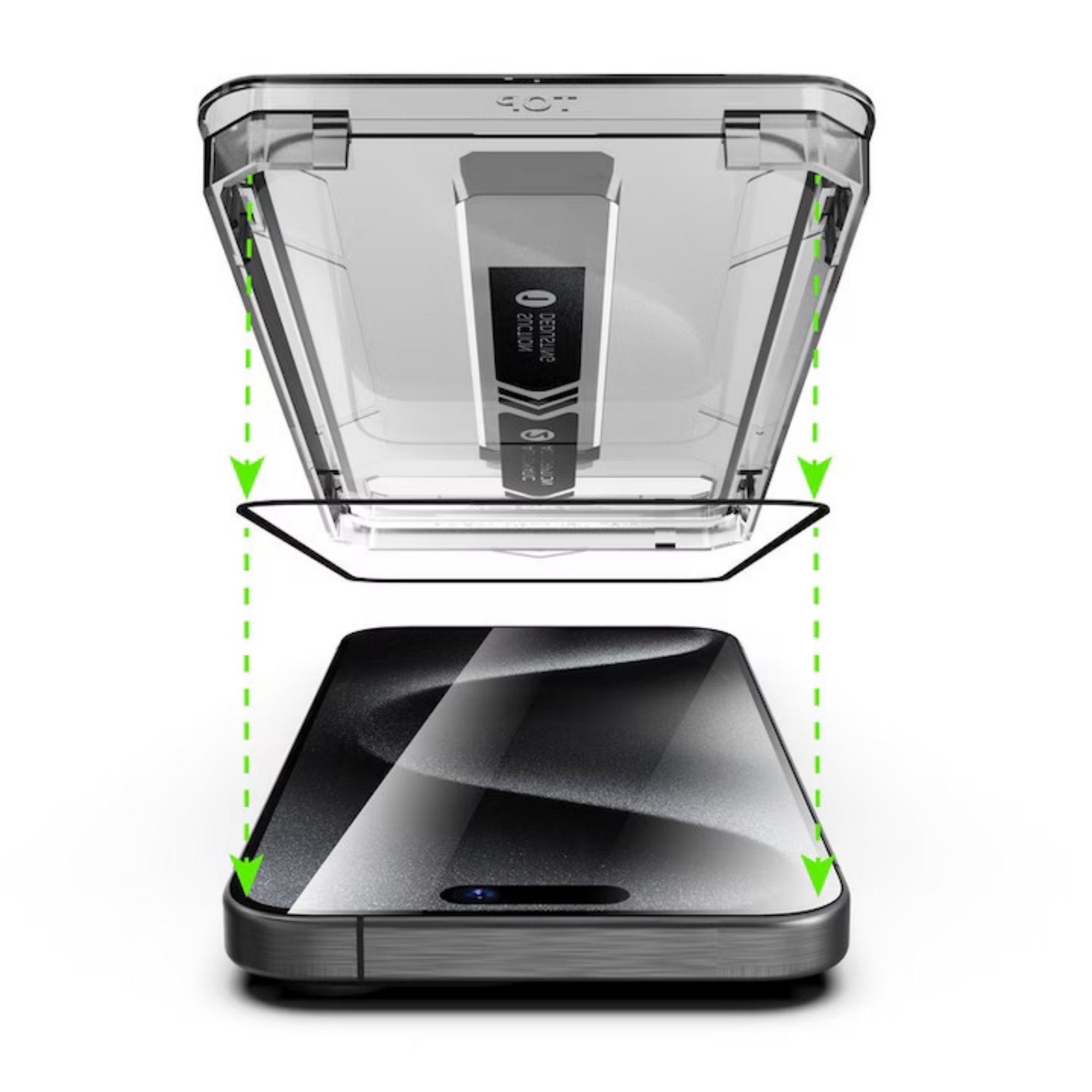 Set de 2 Folii Protectie din Sticla Securizata Bluvista® pentru iPhone 17 Air, Instalare Automata, Protectie 9H