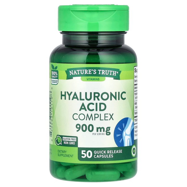 Complex Hialuronic, Nature's Truth, 900 mg, 50 capsule