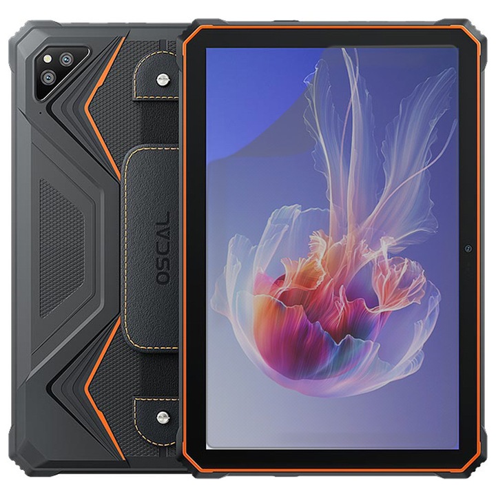 Papírszerű nagyfelbontású fólia Oscal Spider 8-hoz, COMANDO MAT TAB PROTECT, matt felület, tükröződésmentes, ütésálló, karcálló, ultravékony, oleofób réteg, nagy érzékenység, egyszerű felhelyezés