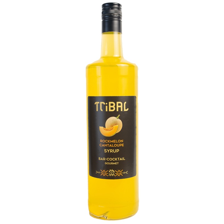 Sirop Cocktail, Tribal Syrup, Melon Cantaloupe, Pepene galben, 1000ml