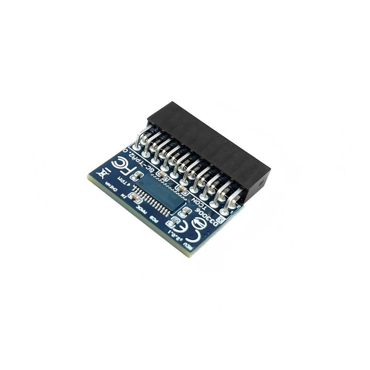 Modul TPM 2.0 LPC cu 20 pini pentru placa de baza Gigabyte GC-TPM2.0 Chipset SLB9665
