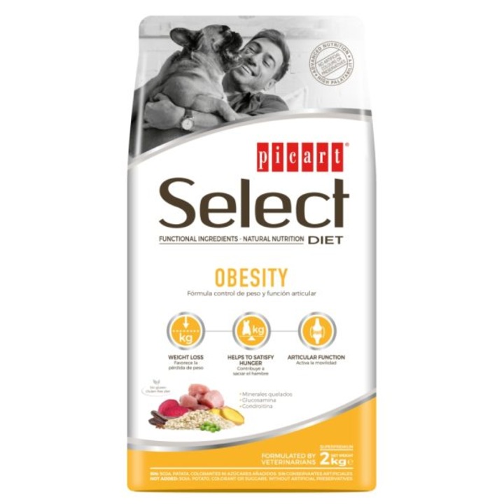 Hrana SUPER PREMIUM Select Dog Dieta Obezitate 2kg