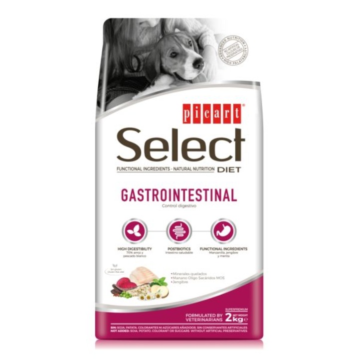 Hrana SUPER PREMIUM Select Dog Dieta Gastrointestinal 2kg