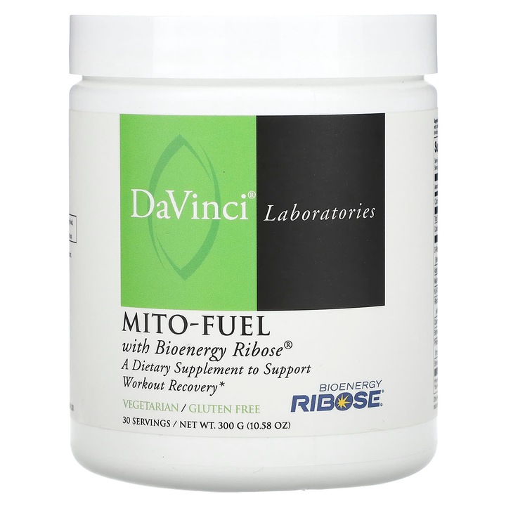 Supliment alimentar, DaVinci Laboratories, Mito-Fuel, 300g, vegan