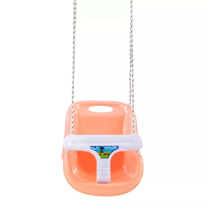 Leagăn pentru copii Artenova, portocaliu, greutate maximă 15 kg, dimensiuni 36x26x56 cm