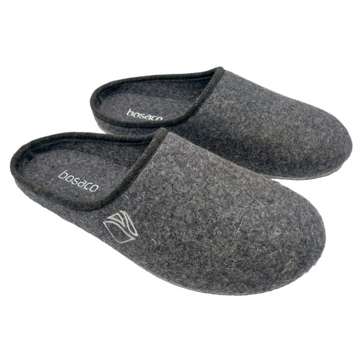 Мъжки чехли, Bosaco, Графитено сиво