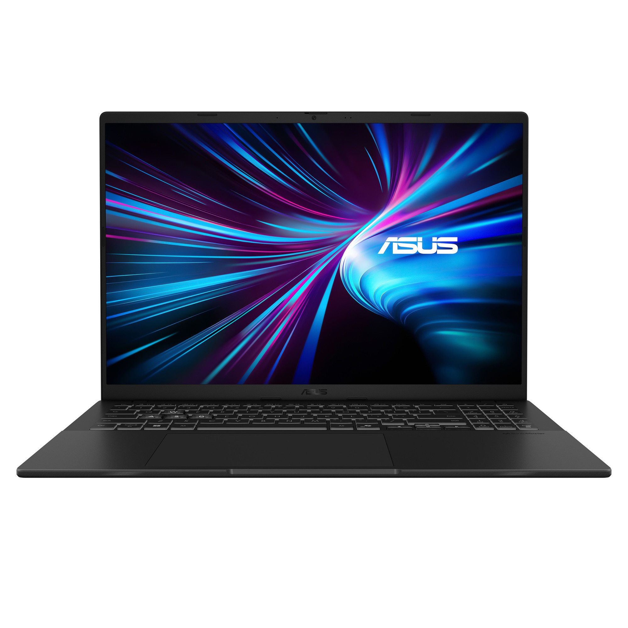Laptop ASUS V16 V3607VH cu procesor Intel® Core™ 7 240H pana la 5.2GHz, 16'', WUXGA, 144Hz, 16GB DDR5 RAM, 1TB SSD, NVIDIA® GeForce RTX™ 5050 8GB GDDR7, No OS, Matte Black