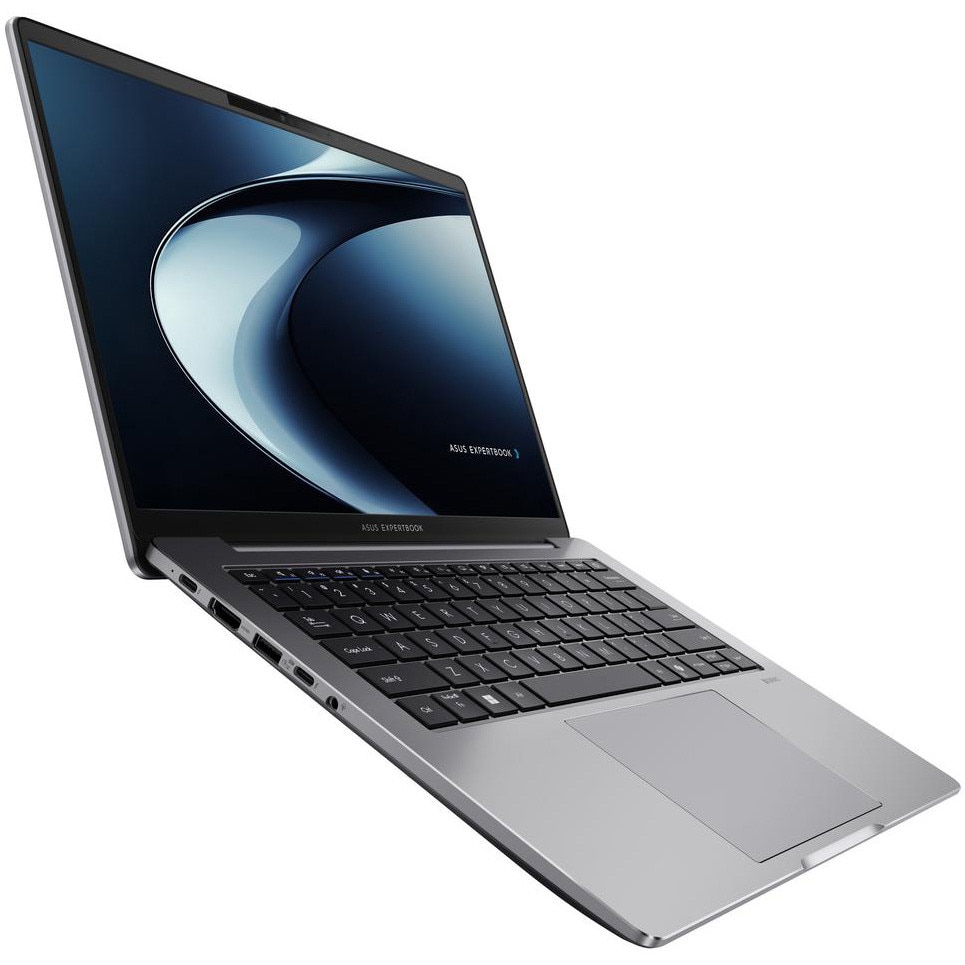 Laptop ASUS ExpertBook P3 P3405CVA cu procesor Intel® Core™ i5-13420H pana la 4.6GHz, 14'', WQXGA, 144Hz, 16GB DDR5 RAM, 512GB SSD, Intel® UHD Graphics, No OS, Misty Grey