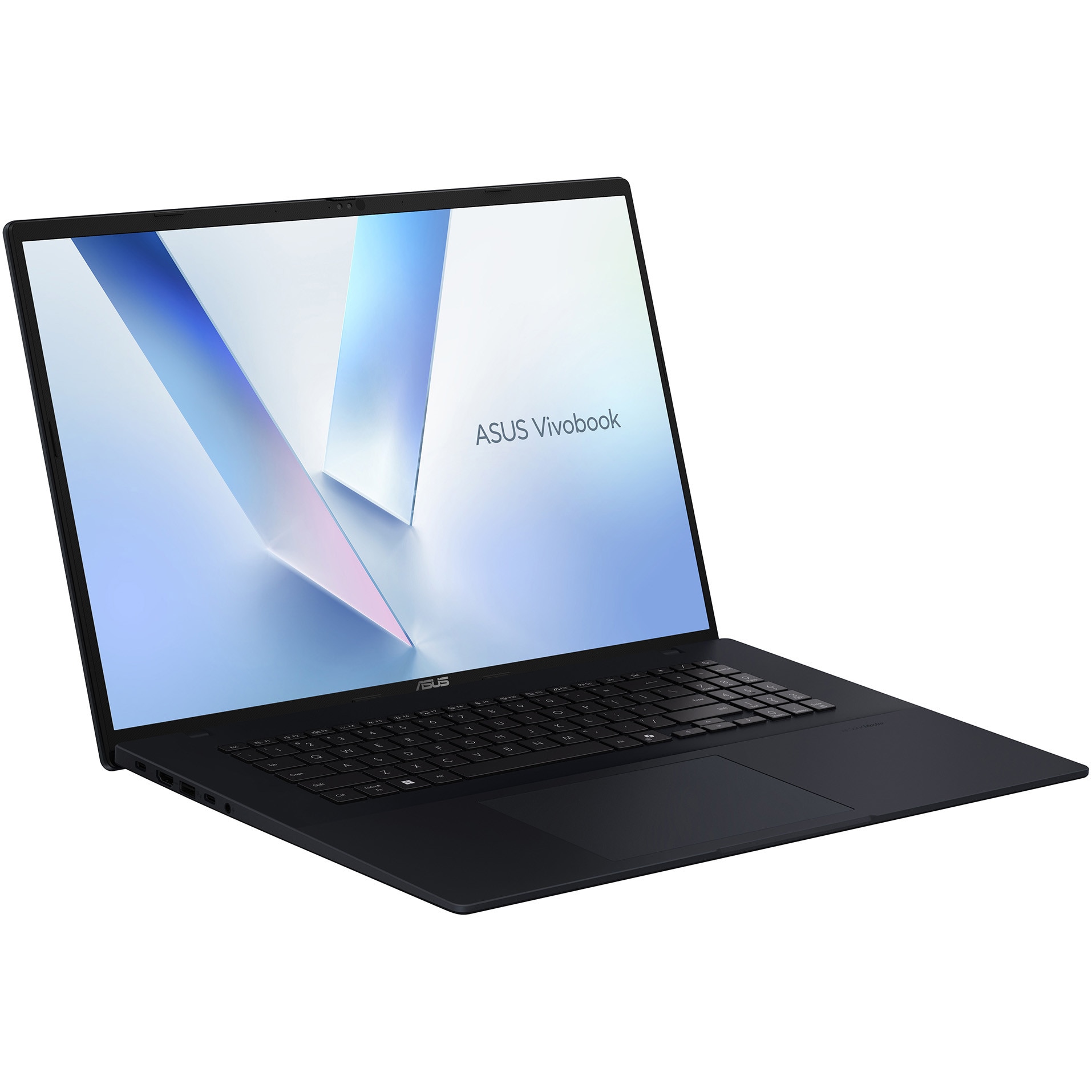 Laptop ASUS Vivobook 18 M1807HA cu procesor AMD Ryzen™ 7 260 pana la 5.1GHz, 18'', WUXGA, IPS, 144Hz, 16GB DDR5 RAM, 1TB SSD, AMD Radeon™ 780M, Windows 11 Home, Quiet Blue