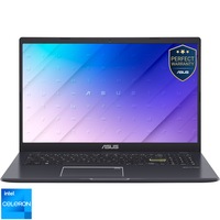 Laptop ASUS Vivobook Go 15 L510KAB cu procesor Intel Celeron N4500 pana la 2.8GHz, 15.6'', Full HD, 8GB DDR4 RAM, 512GB SSD, Intel HD Graphics, No OS, Star Black
