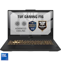 Laptop Gaming ASUS TUF F17 FX707VJ cu procesor Intel Core 5 210H pana la 4.8GHz, 17.3'', Full HD, 144Hz, IPS, 32GB DDR4 RAM, 512GB SSD, NVIDIA GeForce RTX 3050 6GB GDDR6, No OS, Mecha Gray