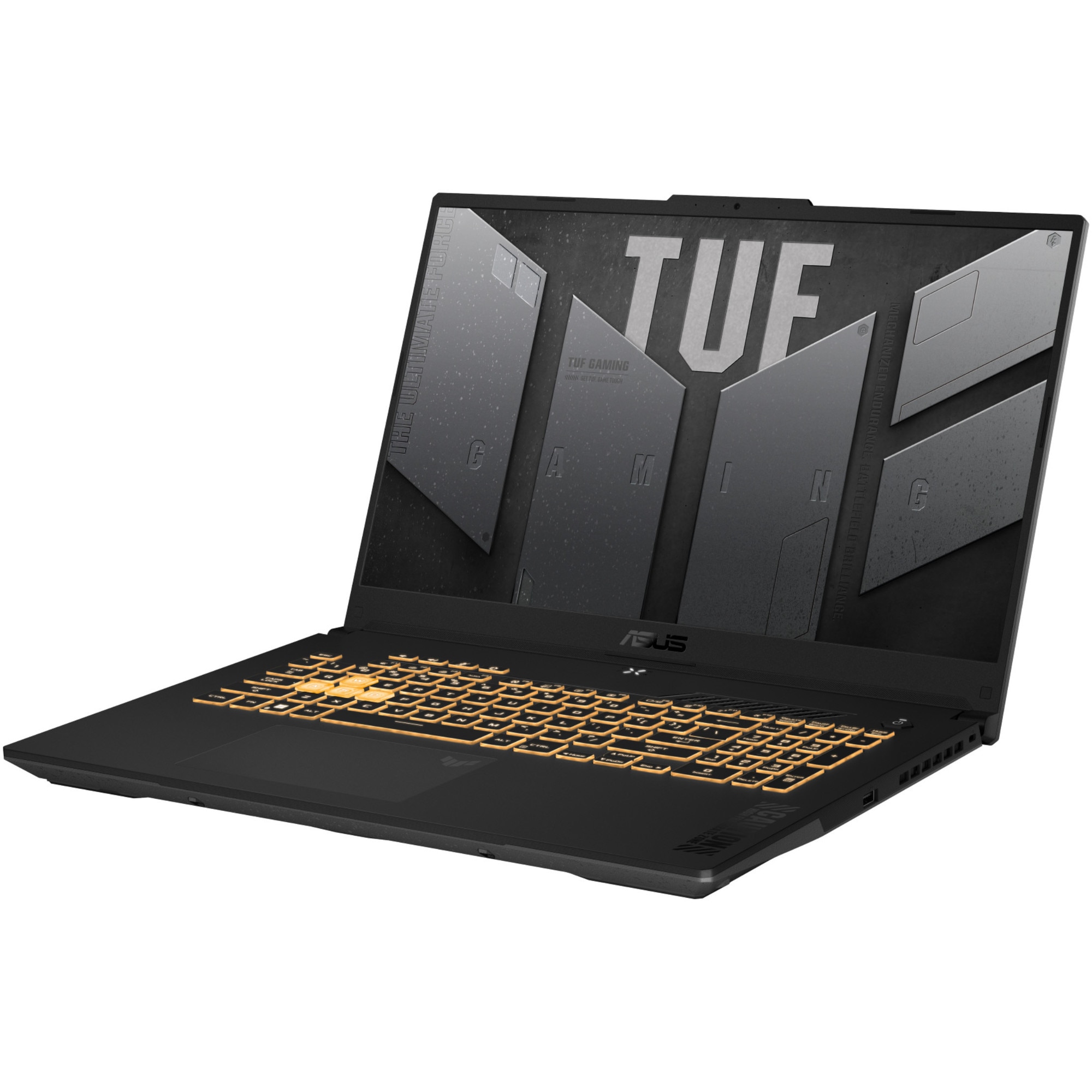 Laptop Gaming ASUS TUF F17 cu procesor Intel® Core™ 5 210H pana la 4.8GHz, 17.3'', Full HD, 144Hz, IPS, 16GB DDR4 RAM, 512GB SSD, NVIDIA® GeForce RTX™ 3050 6GB GDDR6, No OS, Mecha Gray