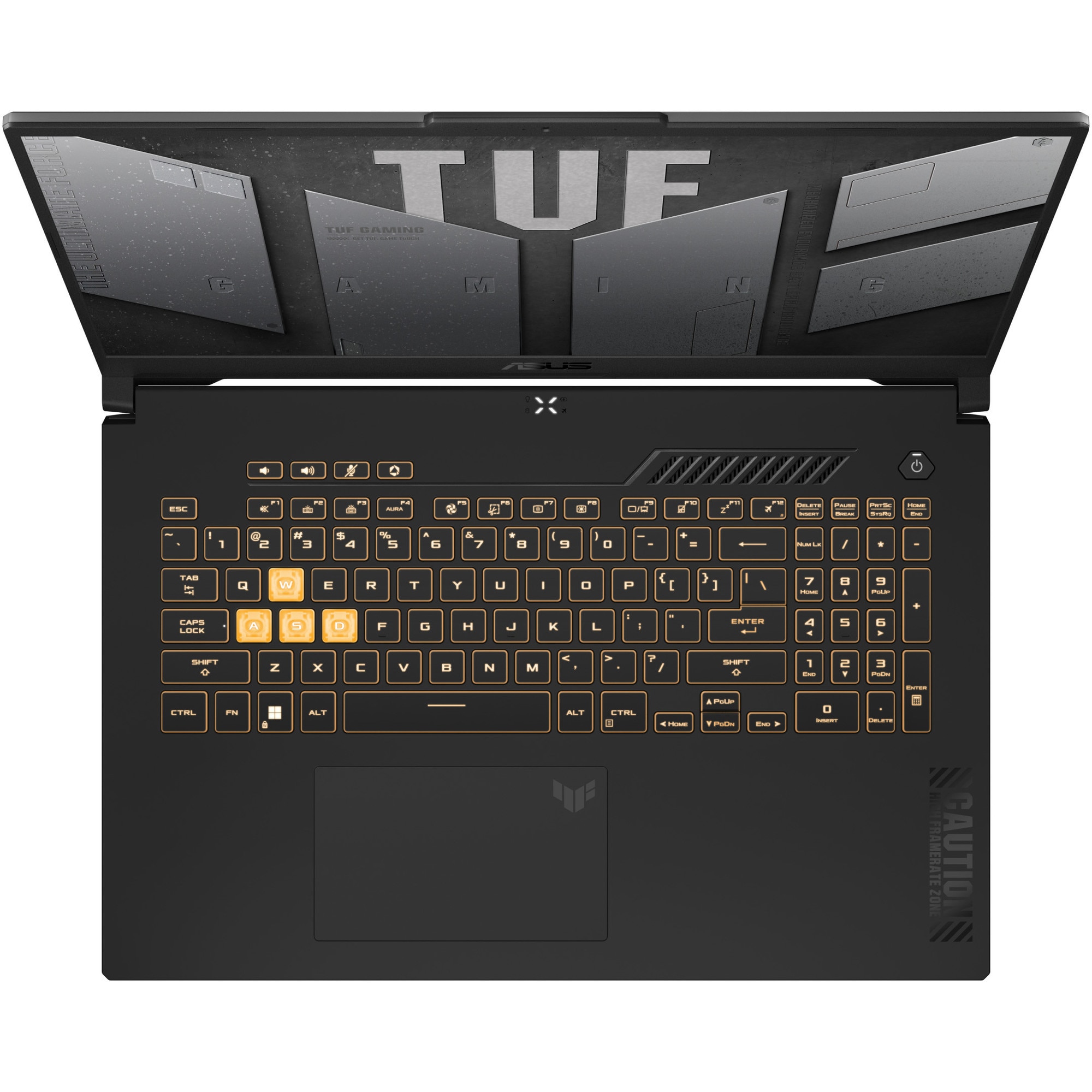 Laptop Gaming ASUS TUF F17 cu procesor Intel® Core™ 5 210H pana la 4.8GHz, 17.3'', Full HD, 144Hz, IPS, 16GB DDR4 RAM, 512GB SSD, NVIDIA® GeForce RTX™ 3050 6GB GDDR6, No OS, Mecha Gray