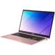 ASUS Vivobook Go 15 E510KA laptop, Intel® Celeron® N4500 processzorral, akár 2.8GHz, 15.6'', Full HD, 8GB DDR4 RAM, 512GB SSD, Intel® HD Graphics, operációs rendszer nélkül, Rose Pink