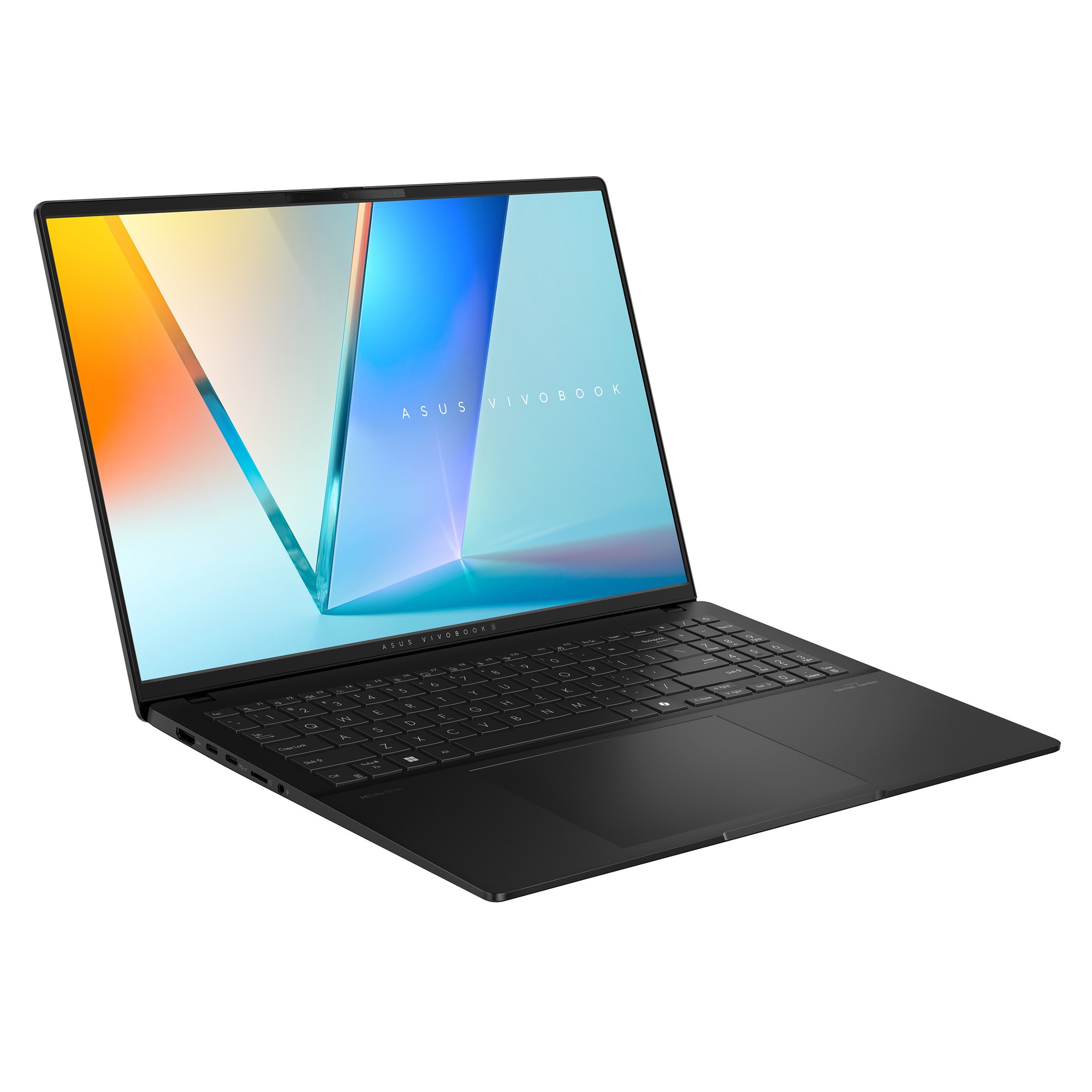 Laptop Asus Vivobook S16, M5606KA-RI036, 16.0-inch, 3K (2880 x 1800) OLED 16:10 aspect ratio, AMD Ryzen AI 7 350 Processor 2.0GHz (24MB Cache, up to 5.0GHz, 8 cores, 16 Threads), AMD XDNA NPU up to 50TOPS, AMD Radeon Graphics, 1x M.2 2280 PCIe 4.0x4, L