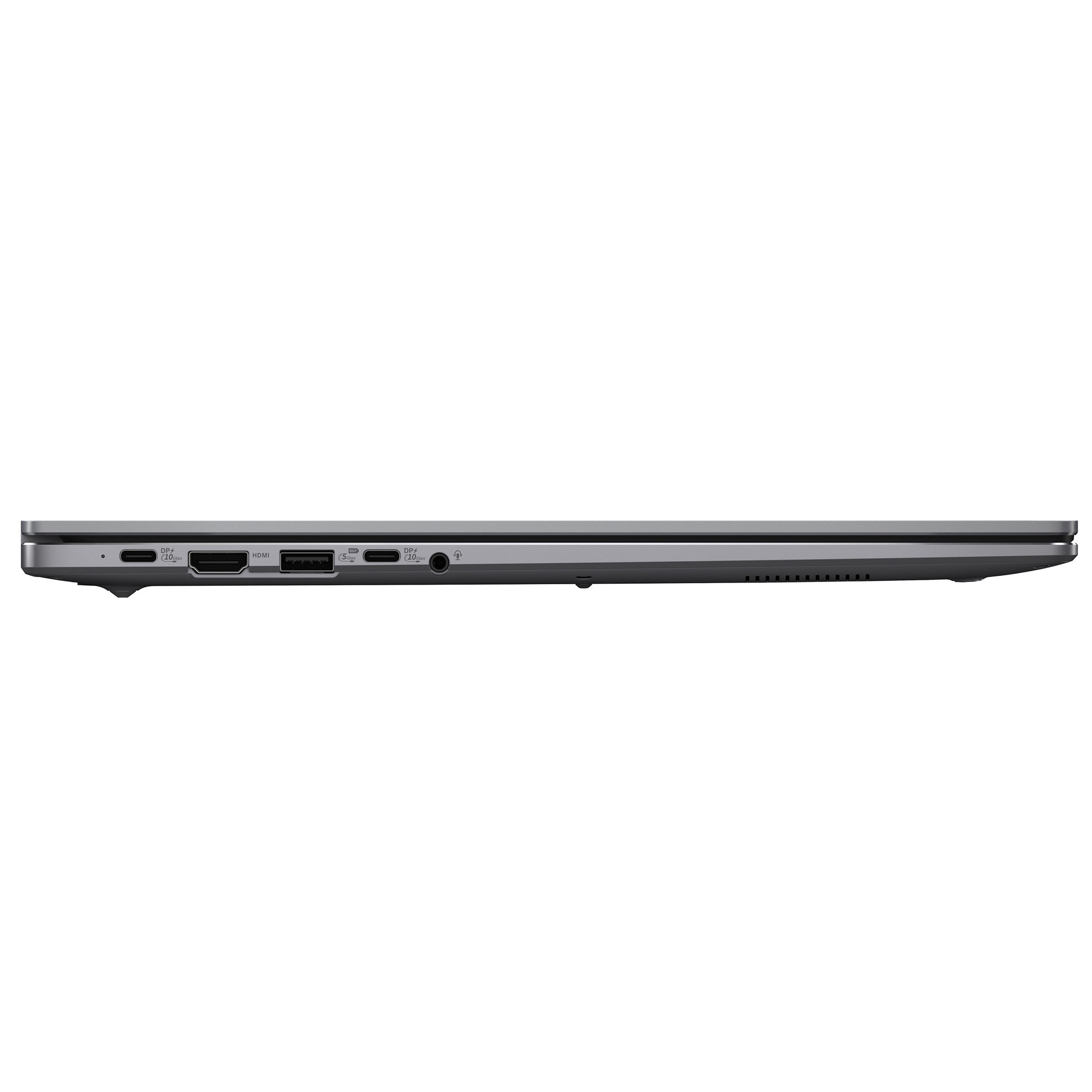 Laptop ASUS ExpertBook P3 PM3606CKA cu procesor AMD Ryzen™AI 5 330 pana la 4.5GHz, 16'', WUXGA, 16GB DDR5 RAM, 512GB SSD, AMD Radeon™ Graphics, No OS, Misty Grey