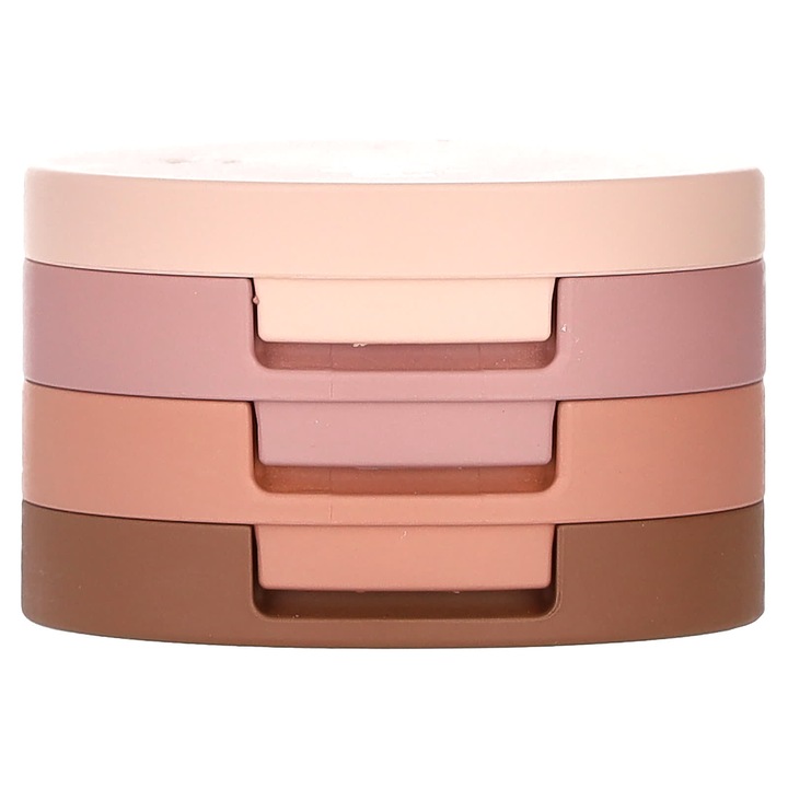 Fard de pleoape, Kaja, Beauty Bento, 3 nuante, nr. 08, 3,6 g