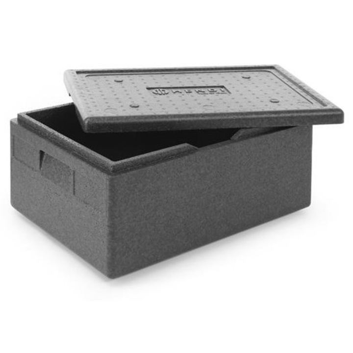 Recipient termoizolant, Hendi, 80L, 685x485x360mm, rezistent la temperaturi extreme, usor de curatat