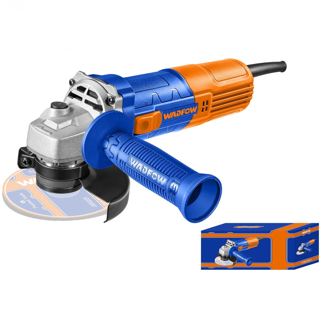 Polizor unghiular Wadfow WAG15761, 710 W, 115 mm diametru disc, 12000 RPM, M14