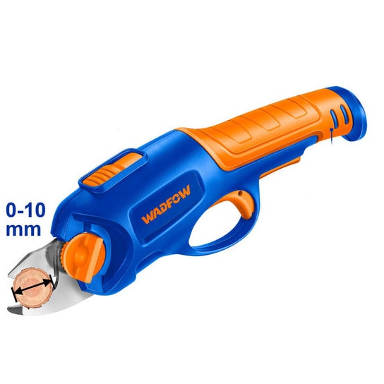 Foarfeca electrica pe acumulator pentru gradina/taiat crengi Wadfow WJFP1504, 4 V, diametru maxim taiere 10 mm , port incarcare USB-C, fara incarcator
