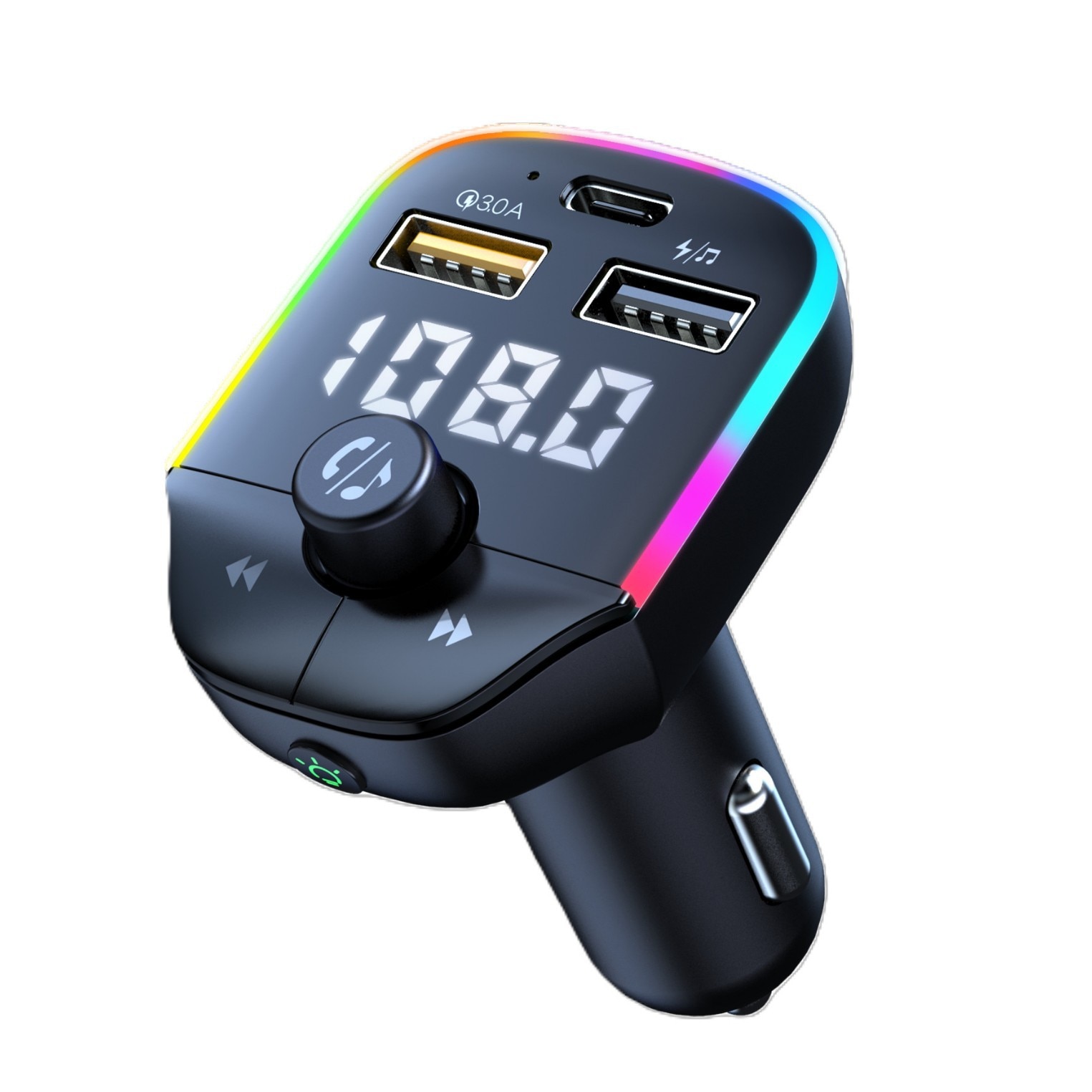 Receptor Bluetooth 5.0 Palovue, Kit Auto Wireless Pentru Streaming
