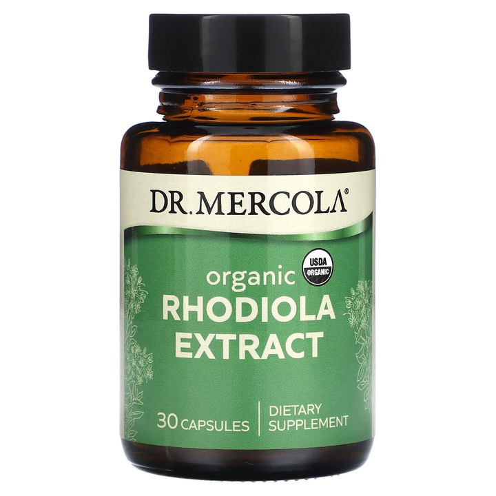Extract organic Rhodiola, 30 capsule, Dr. Mercola