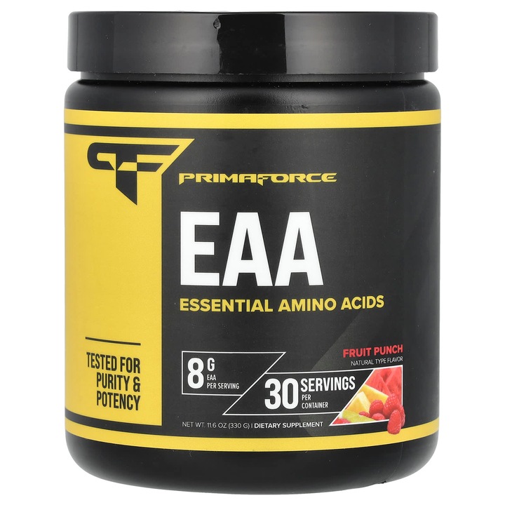 Aminoacizi, Primaforce, EAA, aroma fructe, 330 g