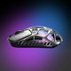 GravaStar Mercury X Pro безжична геймърска мишка 8KHz, 49g, 8K адаптер, PAW 3950 сензор 32 000 DPI, честота на запитване 8 000 Hz, цвят Interstellar Silver
