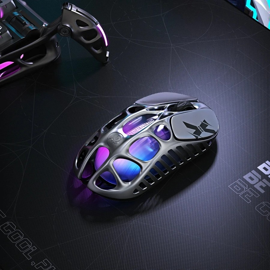Mouse gaming wireless GravaStar Mercury X Pro 8KHz, 32.000 DPI