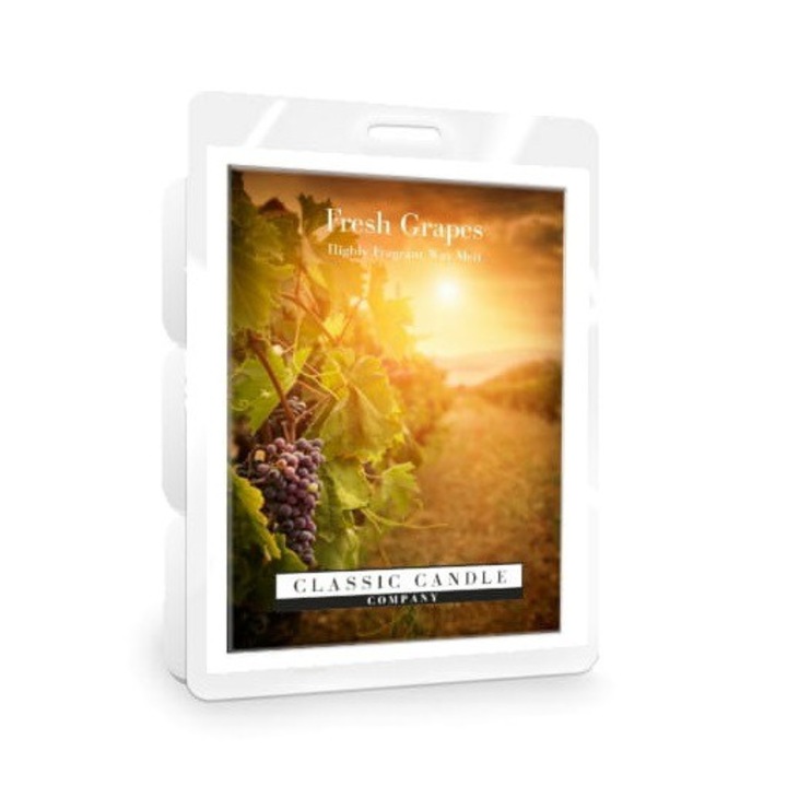 Класическа свещ Прясно грозде, сладко-кисел аромат, 220 г