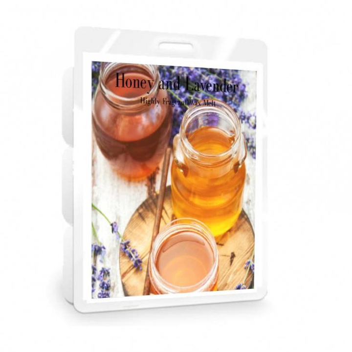 Класическа свещ с мед и лавандула, 220 г